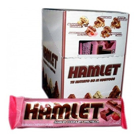 Hamlet Chocolate Bar with Strawberry Yoghurt, 43 g / 1.51 oz (box of 21 ...