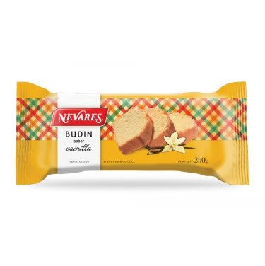 Buon Natale Budín Sabor Vainilla Sweet Pound Cake Vanilla Flavor, 180 g / 6.34 oz
