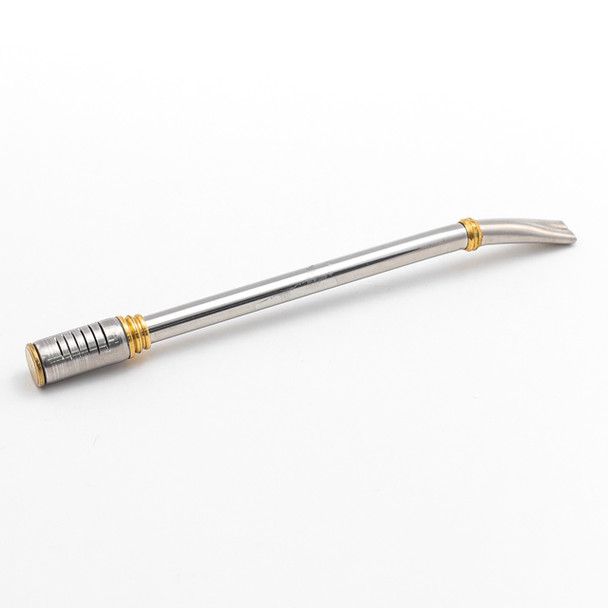 Stainless Steel Curved Bombilla Tambor for Mate Removable Filter