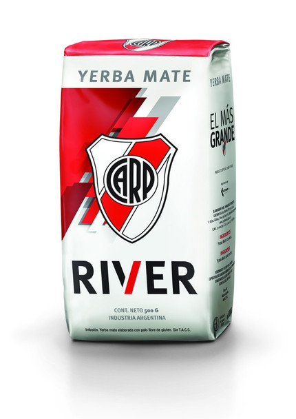 River Plate Yerba Mate for Soccer Team Fans by Cachamate (500 g / 1.1 lb)