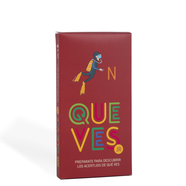 Qué Ves Junior Juego De Mesa De Acertijos Riddle Board Game for Children By YETEM (Spanish)