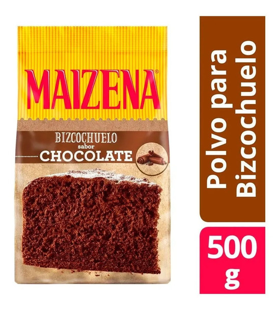 Maizena Bizcochuelo de Chocolate Premezcla de Semillas Seeds Flour Ready To Make Chocolate Sponge Cake - Gluten Free, 500 g / 1.1 lb