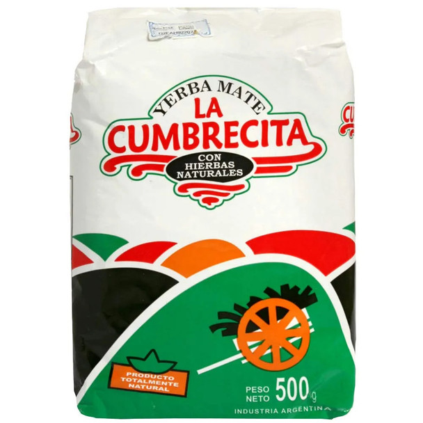 La Cumbrecita Yerba Mate with Herbs: Poleo, Incayuyo and Mint, 500 g / 1.1 lb