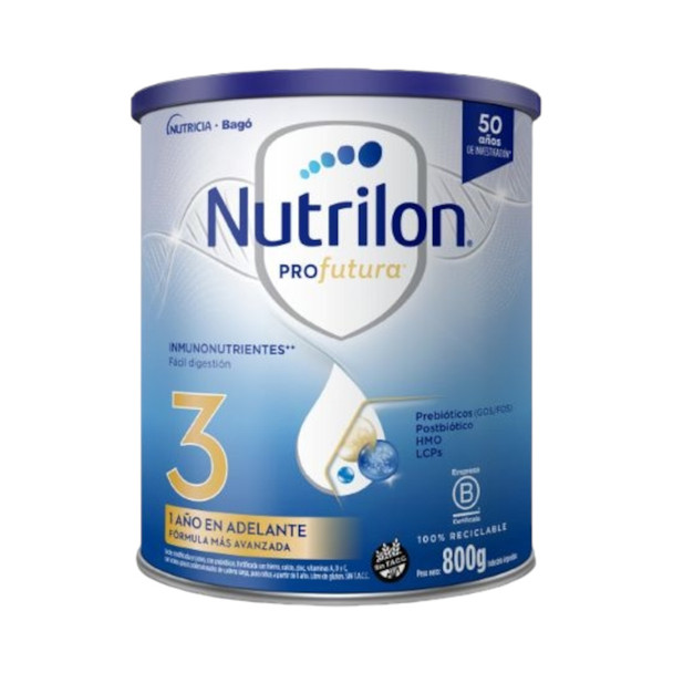 Nutrilon ProFutura 3 Baby Formula 1+ Years, 800 g / 28.2 oz Powder Can
