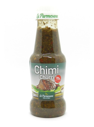 La Parmesana Chimichurri Classic Argentinian Sauce - Reduced Sodium, 300 g / 10.6 oz