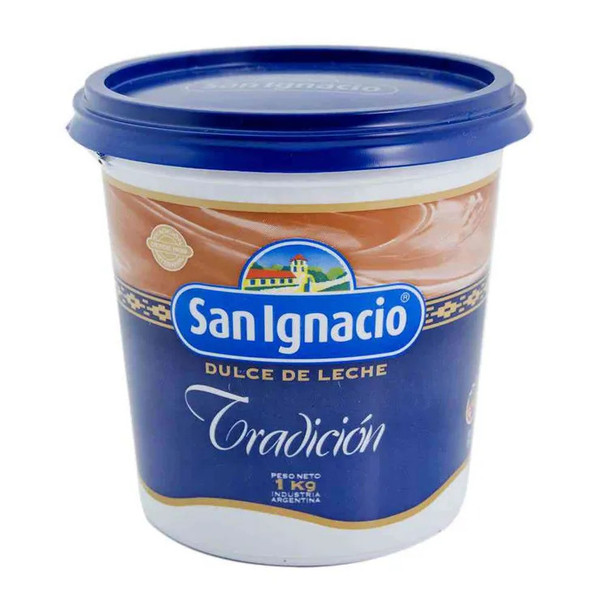 San Ignacio dulce de leche cremoso clásico, 1 kg/2,2 lb valor jar