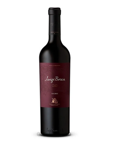 Luigi Bosca Vino Tinto Malbec 2018 Red Wine from Mendoza, Argentina - ABV 14.5 % (750 ml / 25.4 fl oz)