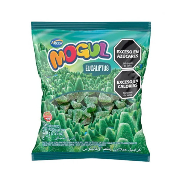 Mogul Jelly Gums Gomitas Eucaliptus Eucalyptus Candies Gummies, 220 g / 7.76 oz
