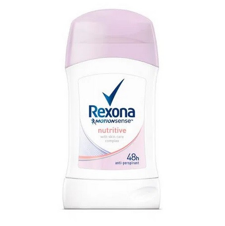 Rexona Nutritive Desodorante en Barra Antiperspirant Deodorant Stick - 48 Hour Protection, 50 g / 1.76 oz
