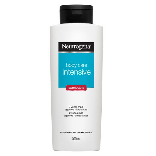 Neutrogena Body Care Intensive Extra Care for Extra Dry Skin Más Agentes Humectantes, 400 ml / 13.5 fl oz