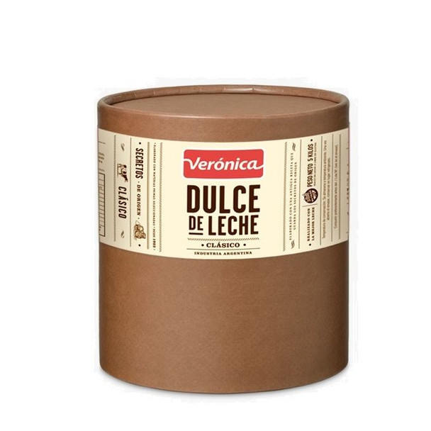 Veronica Dulce de Leche Familiar Classic Dulce de Leche Creamy Milk Confiture, 10 kg / 22 lb