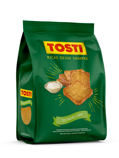 Tosti Tostadas Light Classic Diet Toasts, 200 g / 7.05 oz 