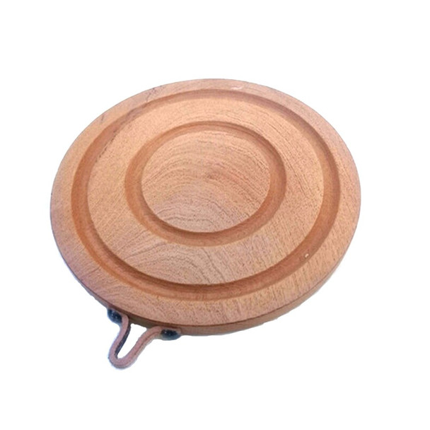 Posa Pava Ranurado Apoya Pava de Madera Wooden Kettle Base - Wooden Base for Hot Vessel Keeps your Table Safe, 17 cm / 6.69"