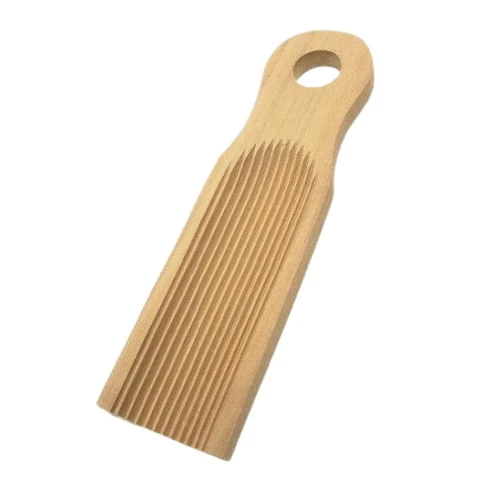 Ñoquera Manual de Madera Classic Wood Tool for Hand-Making Gnocci Ñoquis, 16.5 cm x 4.5 cm / 6.5" x 1.8"