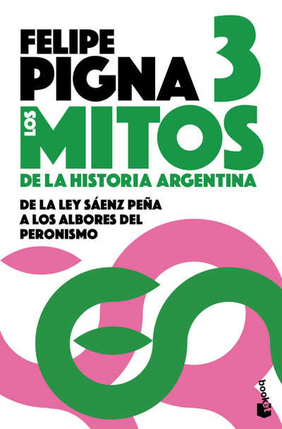 Los Mitos De La Historia Argentina 3: De La Ley Sáenz Peña a Los Albores Del Peronismo History Myths by Felipe Pigna - Editorial Planeta (Spanish Edition)
