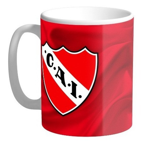 Taza Independiente Coffee Mug Tea Cup CAI Independiente Football Team Design - Ceramic Cup Printed On Both Sides