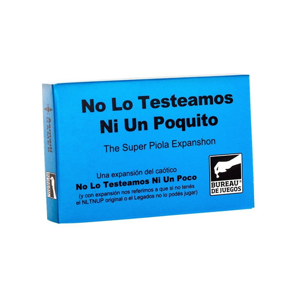 No Lo Testeamos Ni Un Poquito Expansión Social Humour Cards Game Gallant Game Ideal for Parties - Expansion (Spanish)