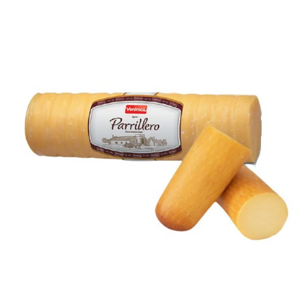 Verónica Queso Parrillero Provolone Hilado Argentinian Provolone Semi-Hard Cheese for Grill Pasta Semi-Dura - Gluten Free, 4.5 kg / 9.9 lb 