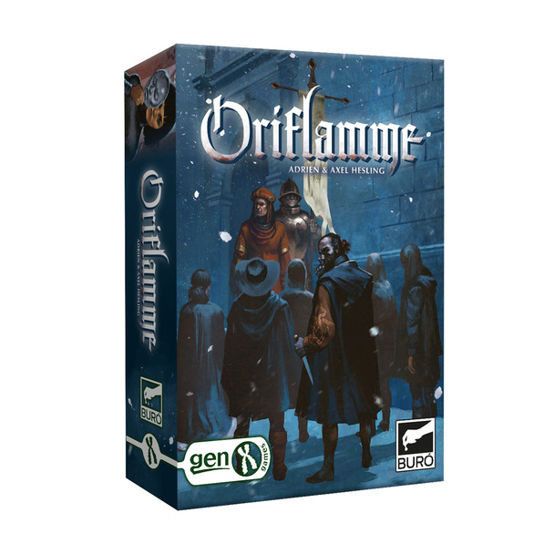 Oriflamme Juego de Cartas Tácticas Reino Medieval Juego de Táctica Cartas Juego de Mesa de Buró (Español)