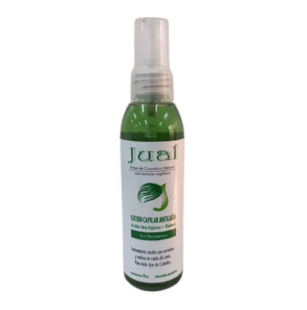 Jual Loción Capilar Aloe Vera Loción Capilar Diaria Puro Aloe Vera con Pantenol Loción Natural Anticaída con Extracto Ecológico, 70 ml / 2.4 fl oz frasco pulverizador 