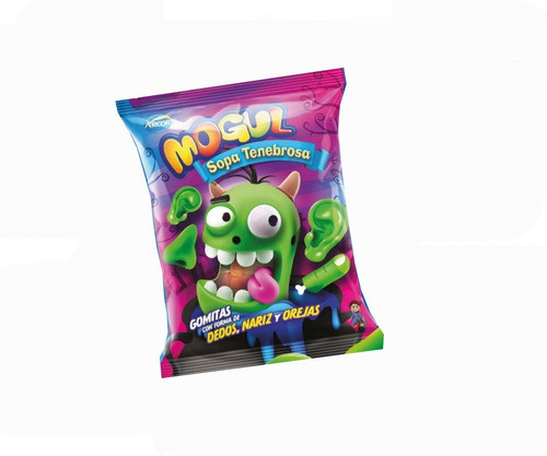 Halloween Sopa Tenebrosa Candies Gummies Body Parts Fingers, Noses & Ears by Mogul Limited Edition - Gluten Free, 500 g / 1.1 lb bag