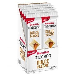 Mecano Dulce de Leche White Chocolate Bars with Dulce de Leche Filling Family Sized Pack, 100 g / 3.5 oz bar (box of 12 bars)