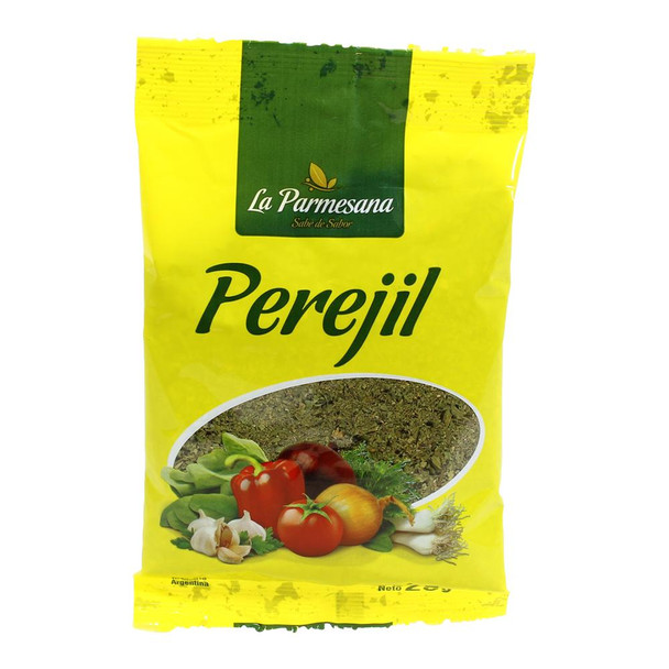 La Parmesana Perejil Dehydrated Parsley Spice, 25 g / 0.9 oz (pack of 3)