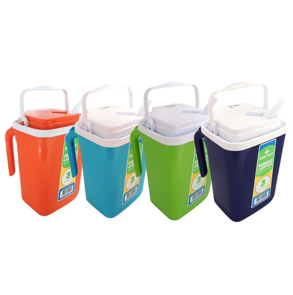 Termo Camping Con Pico Vertedor Dispenser Beverage Cooler Perfect for Picnics for Cold & Hot Drinks, 3 lt / 33.8 fl oz capacity (Various Colors Availavble)