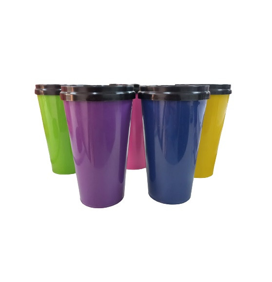 Vaso Térmico Insulated Travel Mug Thermos Cup Ideal for Coffee & Tea Dishwasher and Microwave Safe - Keeps Drinks Hot or Cold, 500 ml / 16.9 fl oz cap (Various Colors Available)