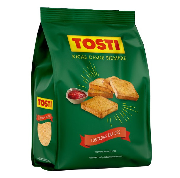 Tosti Tostadas Dulces Mini Sweet Toasts, 200 g / 7.05 oz 