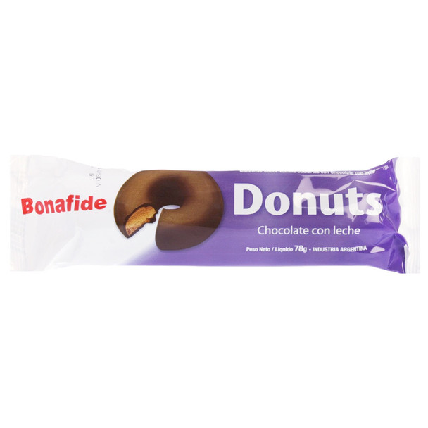 Bonafide Mini Donuts Milk Chocolate with Cookie, 78 g / 2.8 oz (pack of 3)