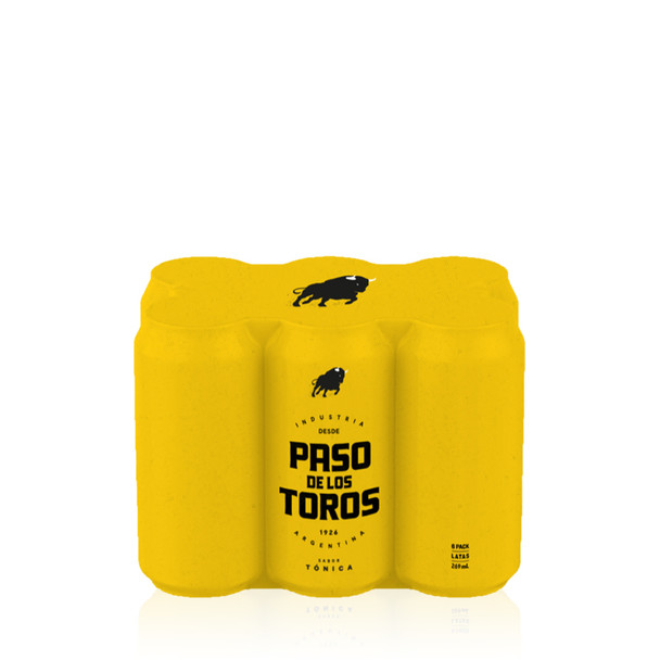 Paso de Los Toros Tónica Canned Tonic Water, 269 ml / 9.1 fl oz (sixpack)