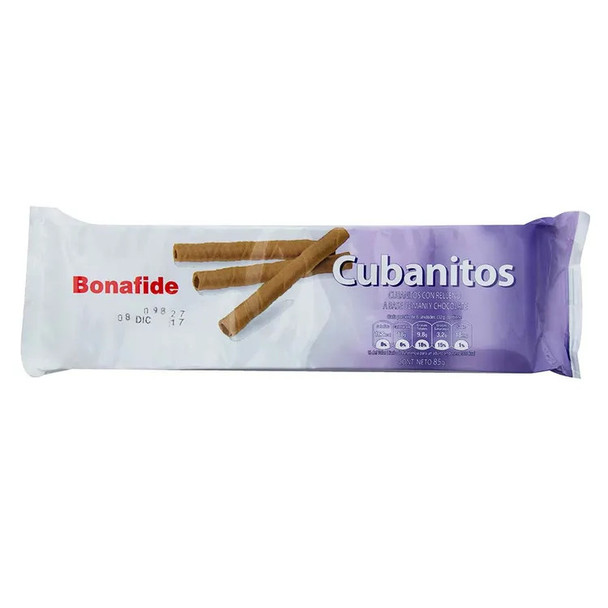 Bonafide Cubanitos Milk Chocolate, 85 g / 3 oz (pack of 3)