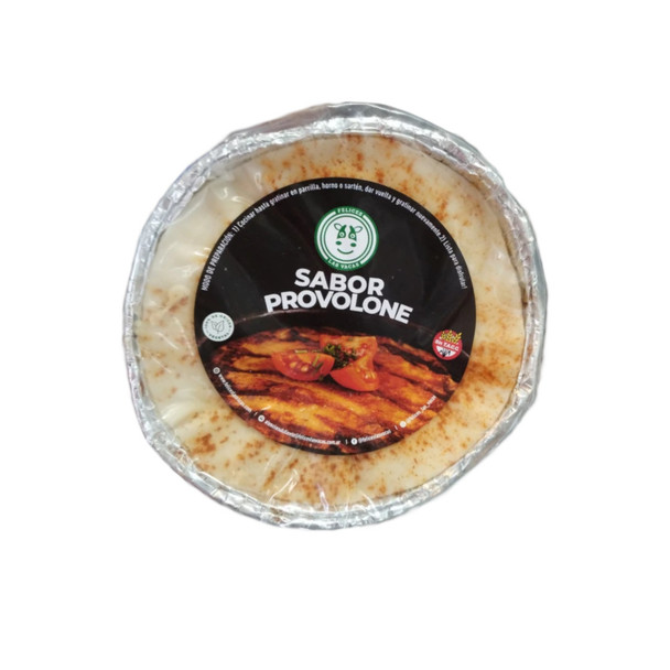 Felices Las Vacas Provolone de Almendras & Castañas Vegan Provolone Cheese Almonds & Chestnuts Cheese - Gluten Free, 250 g / 8.8 oz