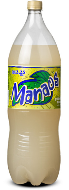 Manaos Pomelo Blanco Gaseosa White Grapefruit Soda Drink Classic Grapefruit Flavor, 2.25 lts / 76 fl oz bottle