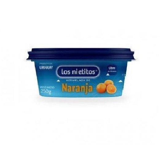 Los Nietitos Mermelada de Naranja Clásica Classic Orange Marmalade From Uruguay, 250 g / 8.8 oz