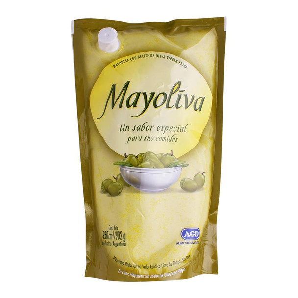 Mayoliva Olive Mayonnaise Special in Pouch, 902 g / 31.8 oz bag