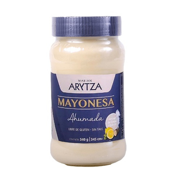 Arytza Mayonesa Ahumada Gourmet Premium Mayonnaise with Organic Lemon Juice Smoked Mayonnaise - Gluten Free, 340 g / 12 oz 