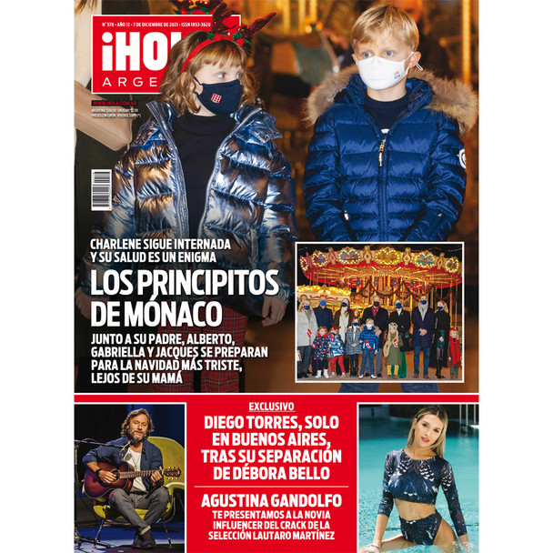 Revista ¡Hola! Semanal Diciembre 1 Weekly Magazine La Nación Collections December 2021 Edition Magazine About Actuality, Style & Decoration by La Nación - Print (Spanish)