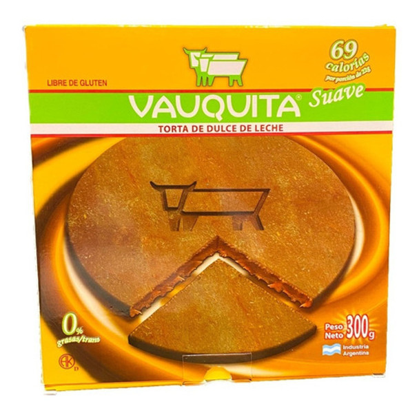 Vauquita Soft Dulce de Leche Cake, 300 g / 10.58 oz 