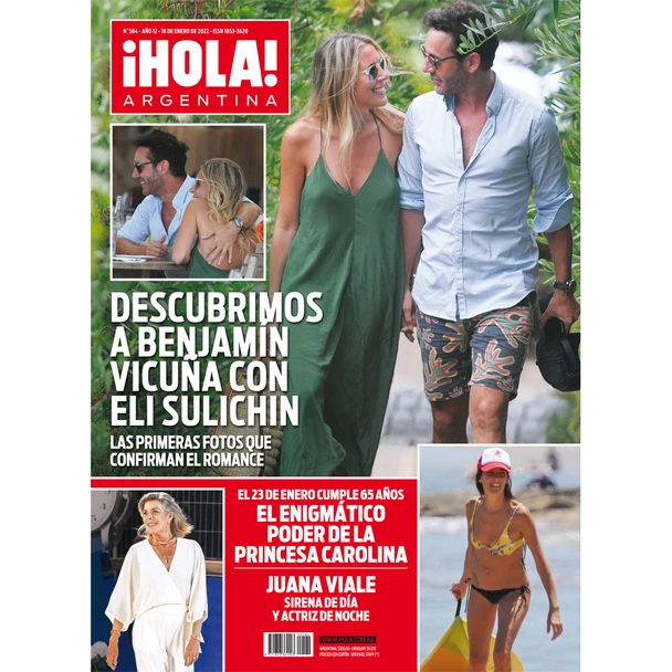 Revista ¡Hola! Semanal Enero 3 Weekly Magazine La Nación Collections January 2022 Edition Magazine About Actuality, Style & Decoration by La Nación - Print (Spanish)