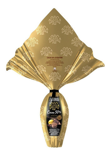 Águila Huevo de Pascua 50% Cocoa Chocolate Easter Egg with Mini Filled Eggs Inside, 115 g / 4.05 oz