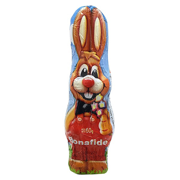 Bonafide Conejo De Pascua Figura De Chocolate Milk Chocolate Easter Bunny, 60 g / 2.12 oz