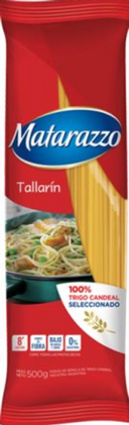 Matarazzo Tallarines Noodles Pasta, 500 g / 1.1 lb (pack of 2)