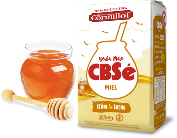CBSé Yerba Mate Miel Honey, 500 g / 1.1 lb