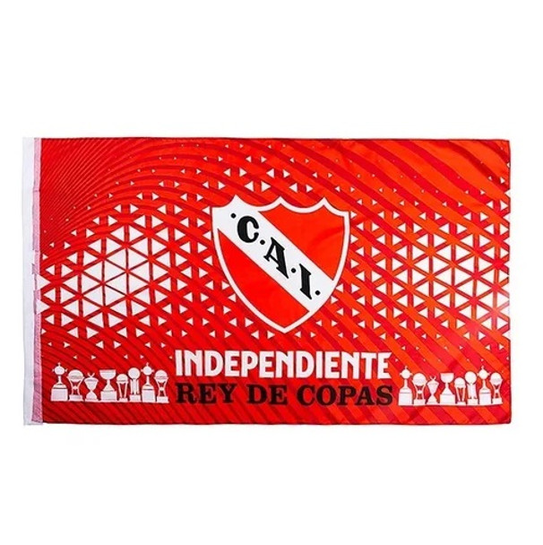 Bandera Independiente Licencia Oficial Official  Football Team Flag Polyester Flag Vivid Colors - For Indoors, Outdoors & Mast, 150 cm x 90 cm / 59.05" x 35.43"