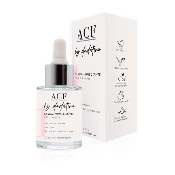 ACF Serum Balance Vol 1 Moisturizing Serum - Vegan & Cruelty Free by Dadatina, 30 ml / 1.01 fl oz