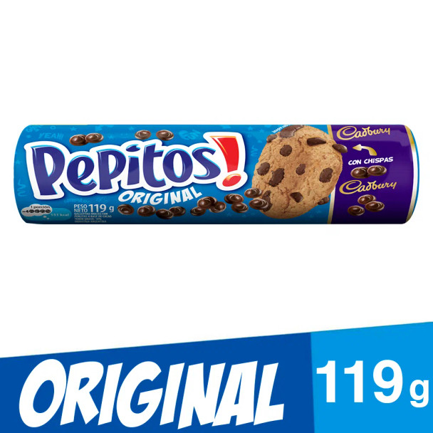 Pepitos Chips Ahoy! Cookies with Chocolate Chips, 119 g / 4.19 oz (pack of 3)