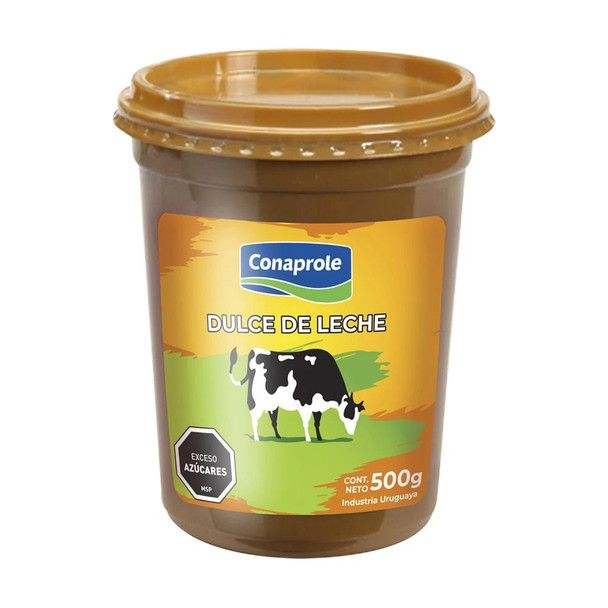 Dulce de Leche Conaprole Clásico Classic Caramel from Uruguay - Gluten Free, 500 g / 1.1 lb