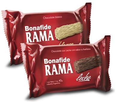 Bonafide Rama Negro Handcrafted Branched Milk Chocolate, 40 g / 1.4 oz (pack of 3)